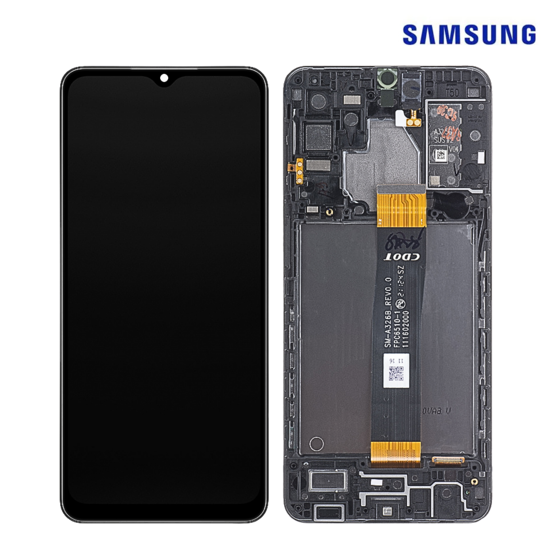 SAMSUNG A04s /A047  (SM-A047) With Frame Service Pack LCD